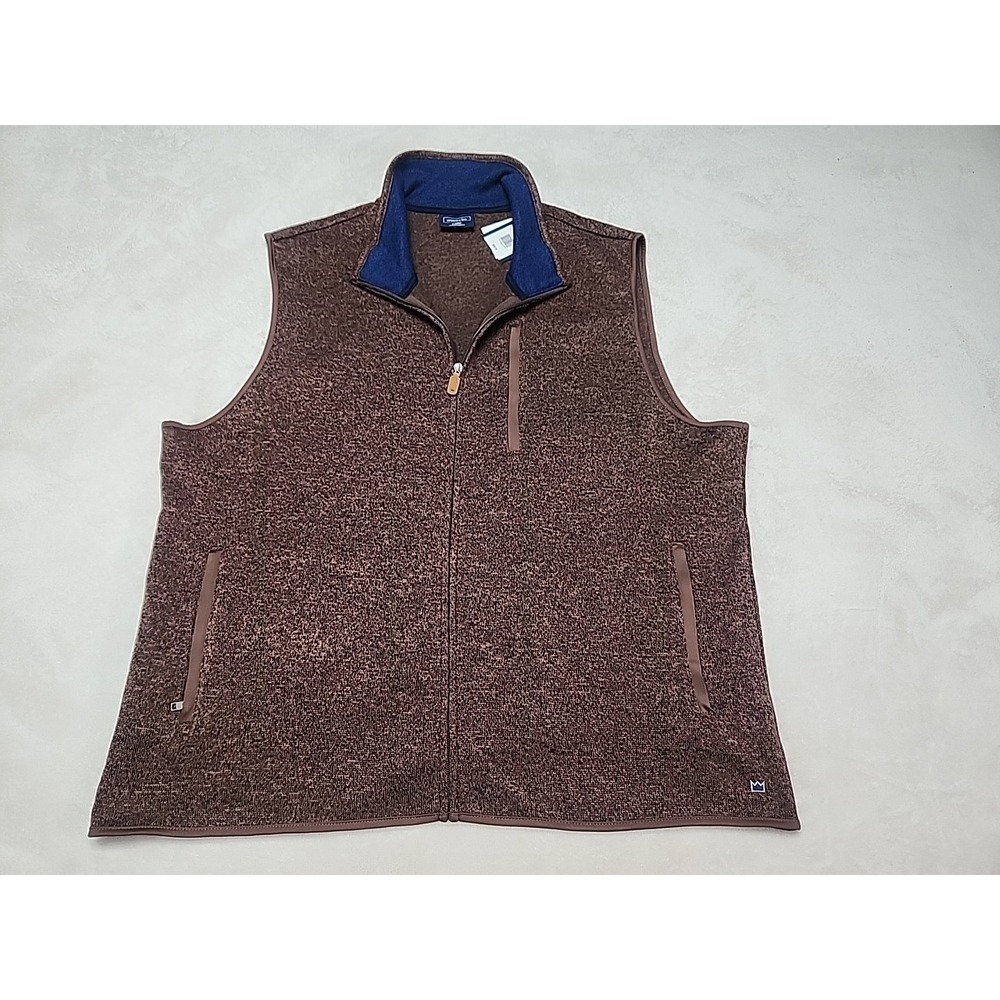 Crown & Ivy Xlarge Men's Vest New With Tags‎ Brown